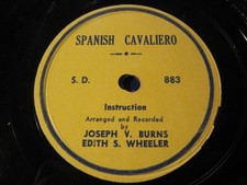 Walter Finger Calls His Hired Hands BURNS Wheeler SQUARE DANCE Spanish Cavaliero
