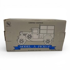 Liberty Classics Ford Model A Pickup Texaco Crate Coin Bank 1/25 Scale Vintage