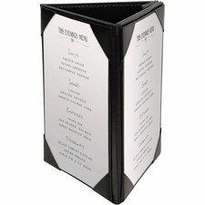 Deflecto Three-Panel Table Tent (def-4442) (def4442)