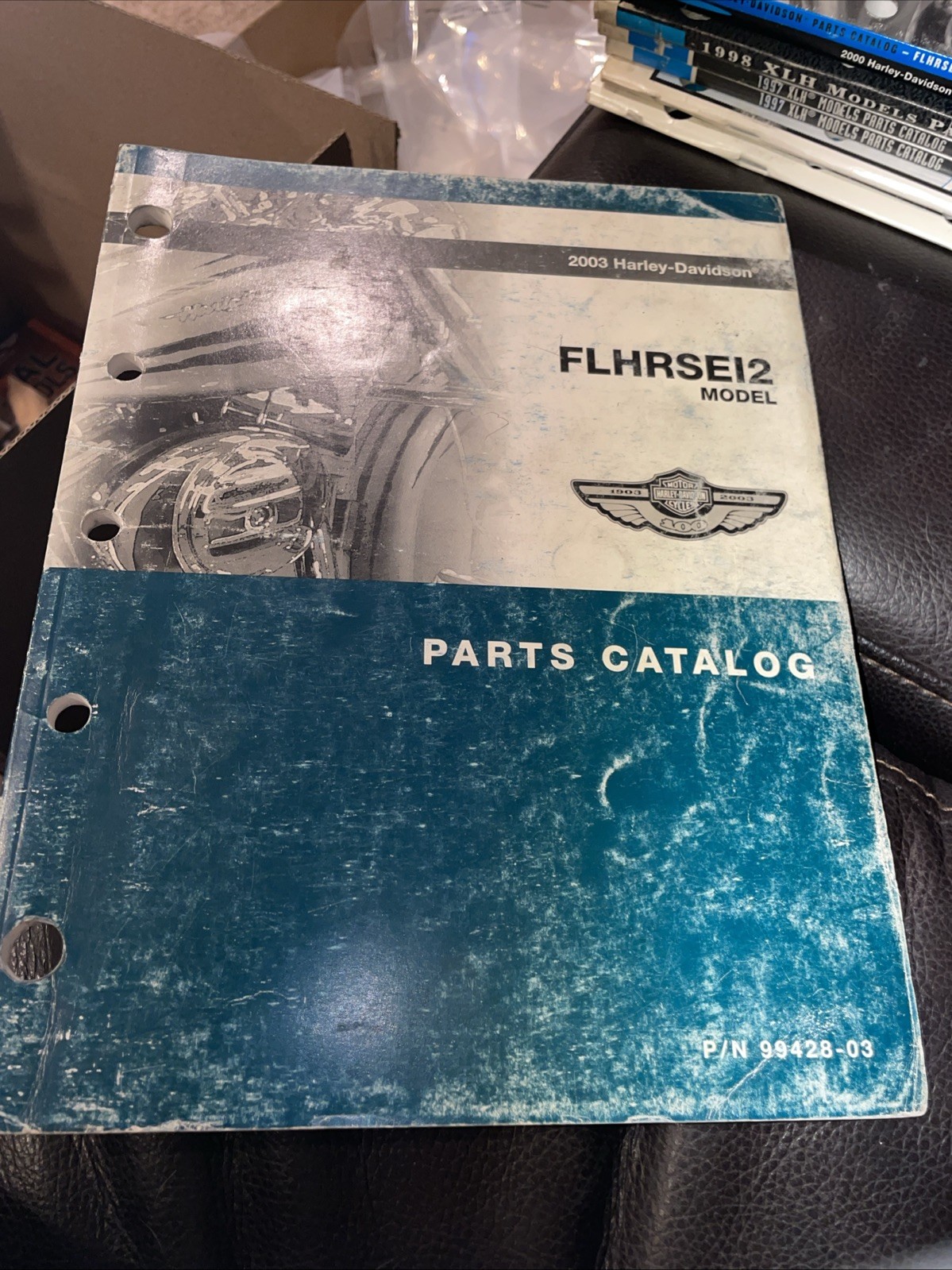 25 BULK Vintage Harley Davidson Manual Parts Catalogs 1991-2019