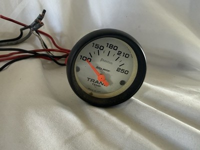 Auto Meter Phantom Electric Transmission Temperature 100-250 Deg F (52mm) Gauge