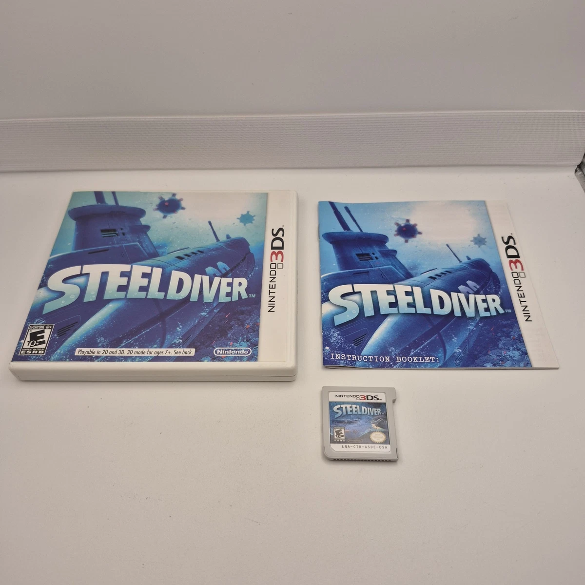 Nintendo 3DS Video Games Steel Diver for sale | eBay