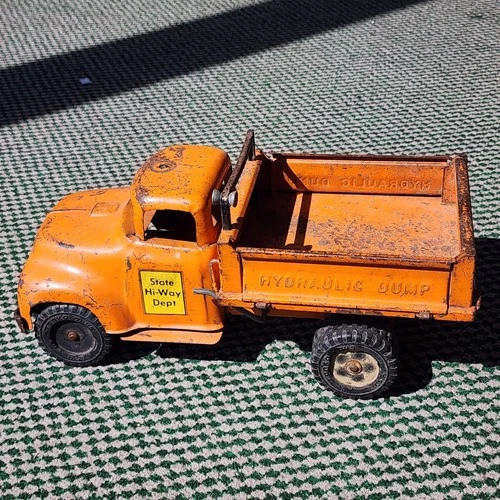 Vintage 1957 Tonka State Hi-Way Dept HYDRAULIC SIDE DUMP TRUCK