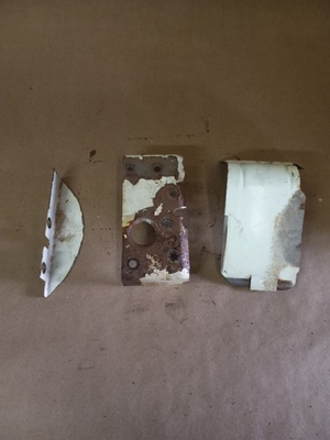 #ad Vintage OEM Briggs amp; Stratton 8 HP Cast Iron Engine Heat Shields Model 195432 $19.99