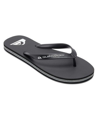 Sandalen Quiksilver Herren Molokai Schwarz Größe 42 EU Neu Flip-Flops