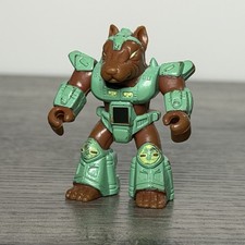 Takara Hasbro Battle Beasts Danger Dog #21 Action Figure Wood Rub