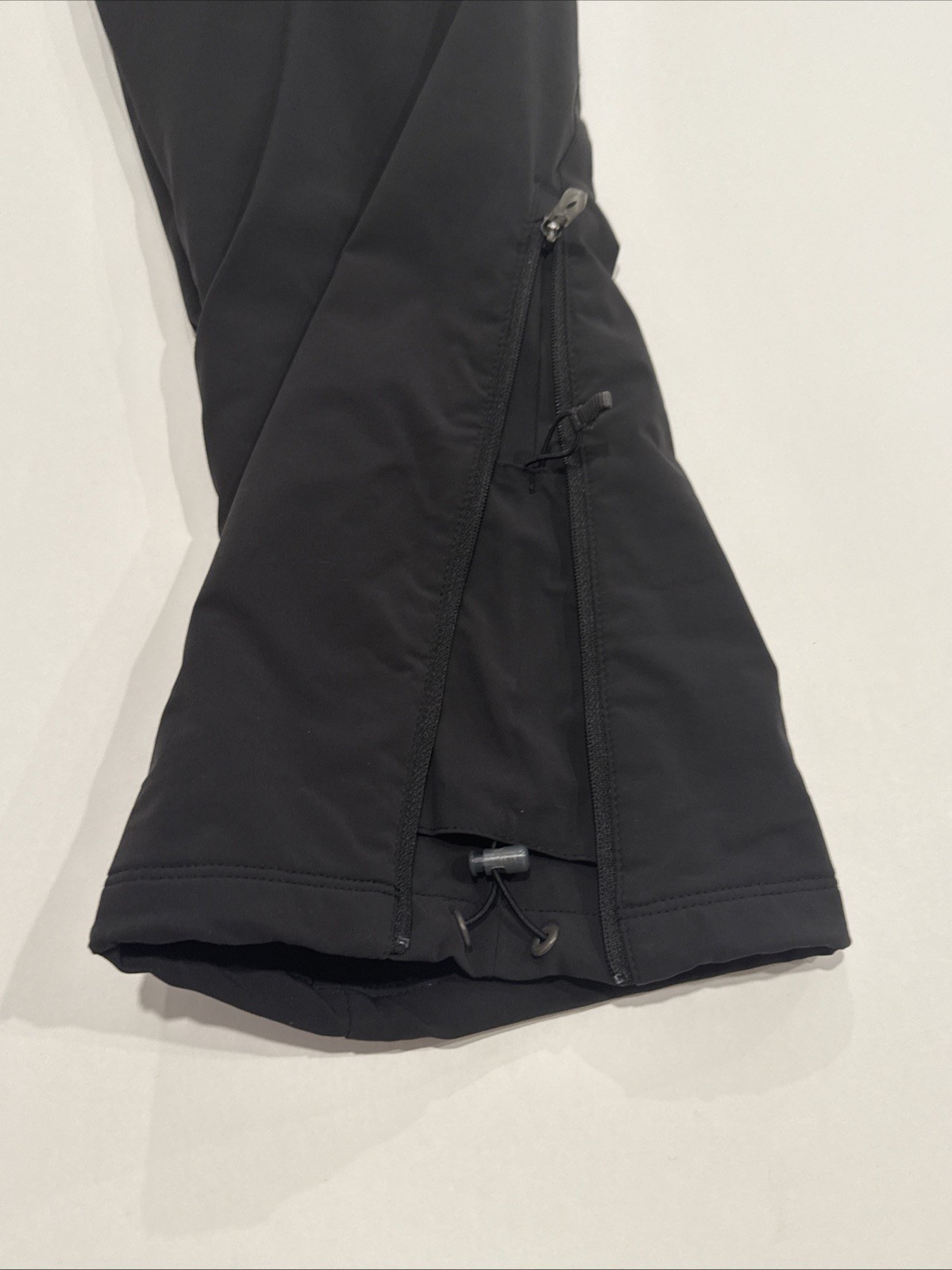 Pantalone Salomon Medium Nero ActiTherm Soft Shell Invernale Zip Caviglia Nordico