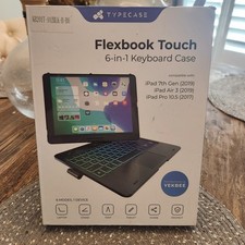 Typecase FLEXBOOK TOUCH 7 In 1 Wireless Keyboard Case with Trackpad for iPad
