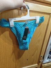 LV3-Wild Fable Women Medium Texture Low Rise Extra High Leg Cheeky Bikini Bottom