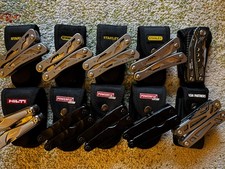 10x Multitools Konvolut Werkzeug Baustelle Tools Stanley Hilti Powerfix