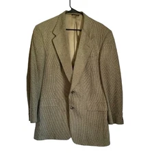 Hart Schaffner & Marx Oak Hill Men's 42L Brown Tweed Sportscoat