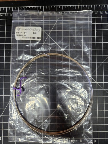 Argentium Wire 18g (gauge) Square half hard Silver - 21g Metalsmith Jeweler