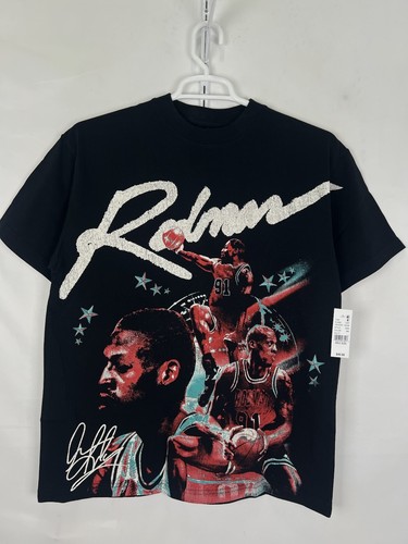 Neu Dennis Rodman Star Slide Grafik Tee T-Shirt Medium - Bild 4 von 11