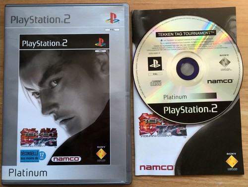 TEKKEN TAG TOURNAMENT Platinum COMPLET BOÎTE NOTICE SONY PS2 PAL FRA CIB OVP jeu