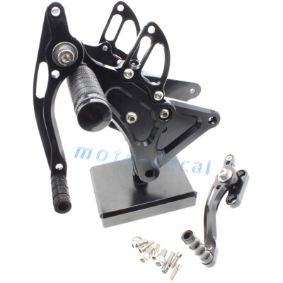 CNC Rearset Footrest For Buell 2003-2008 Lightning XB9S XB12S Foot Peg Rear Set