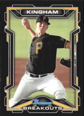 2013 Bowman Draft Scout Breakouts #BSB-NK Nick Kingham Rookie Pittsburgh Pirates