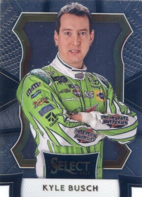 2017 Panini Select NASCAR Base NO. 51 Kyle Busch