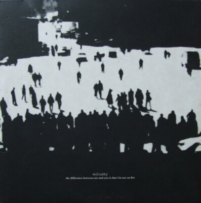  mclusky    ''The Difference Between Me And You Is That I'm Not On Fire'' LP RAR!