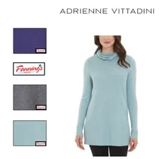 Adrienne Vittadini Women Cowl Neck Tunic D25