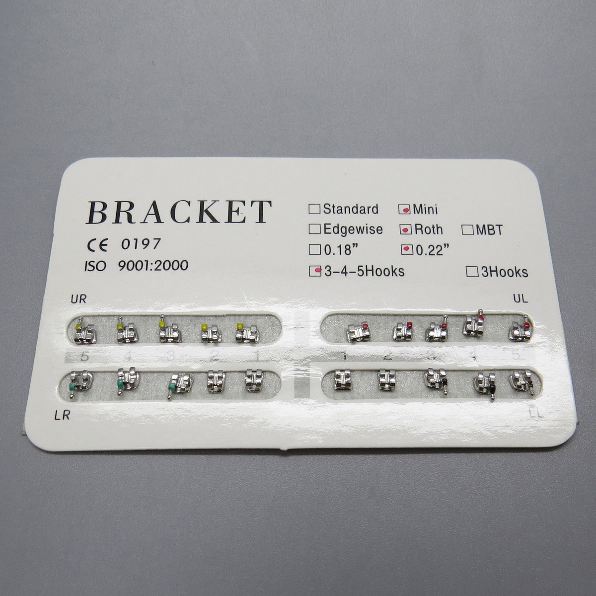 Orthodontic Ligature Wires Chains Dental Ortho Brackets Braces Metal ...
