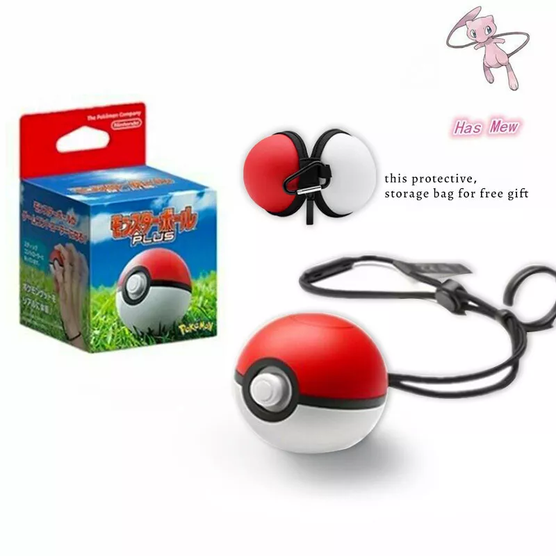 Has Mew New Switch Pokemon Poke Ball Plus Controller Let's Go ! Pikachu  Eevee