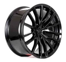  Four Wheels 20 Staggered 5x112 Gloss Black Rims Fits Bmw X6 X5