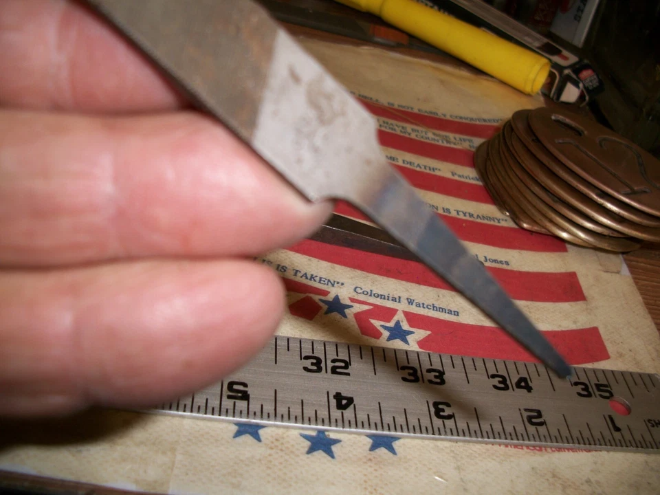 LOT OF 3 Files MILL BASRARD, NICLSON, AUSTRIA 1" 1/2 ROUND Flat Bastard Double - Image 3 of 4