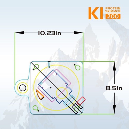 IceCap K1-200 Protein Skimmer - Picture 2 of 6