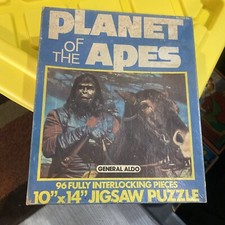 1967 PLANET OF THE APES GENERAL ALDO 10 X 14 JIGSAW PUZZLE 96 Pieces Hg Toys