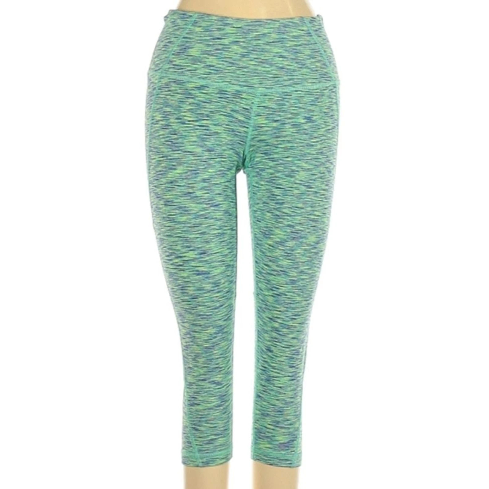 victoria-secret-vs knockout spacedye crop compression leggings