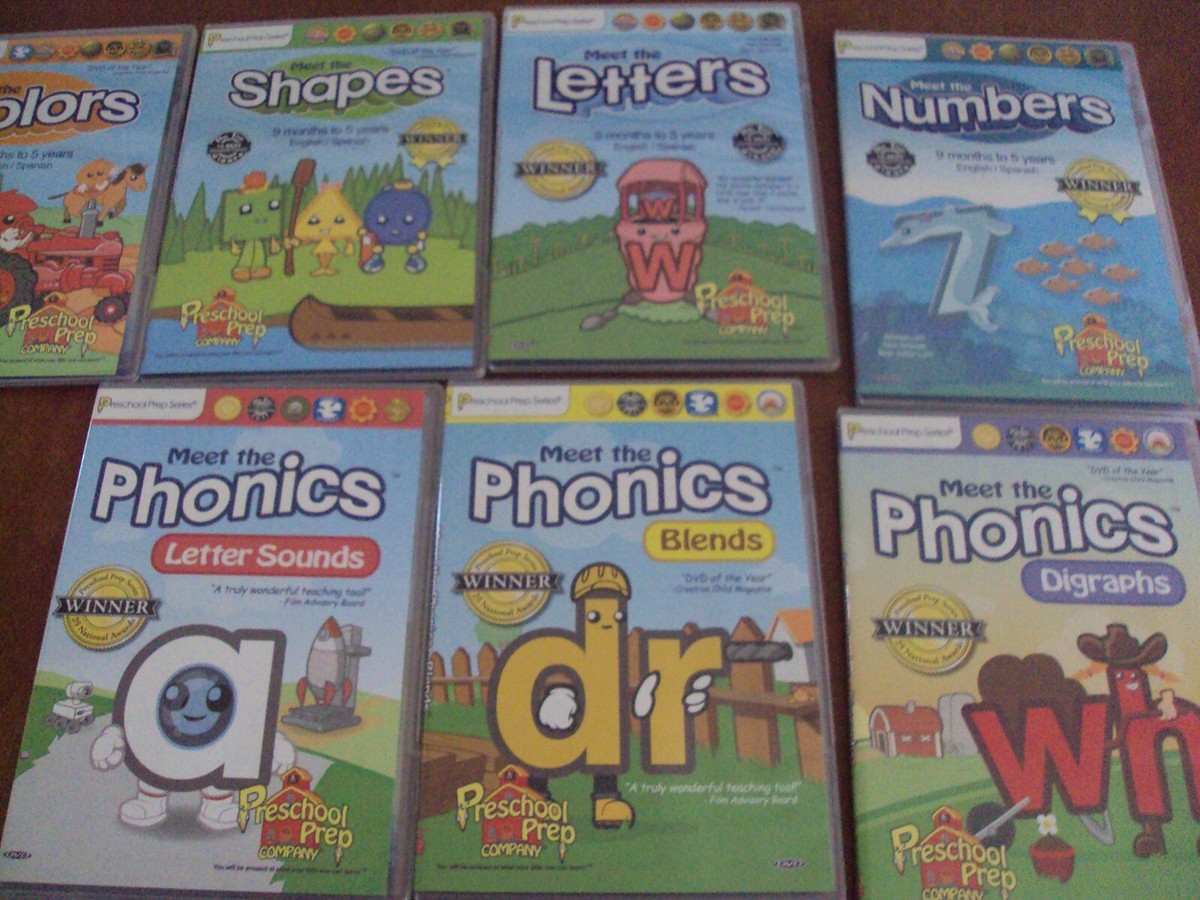 Preschool Prep Series Collection 10 DVD Boxed Set New In Box