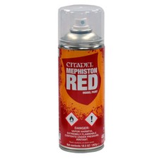 Games Workshop Citadel: MEPHISTON RED SPRAY NAS 