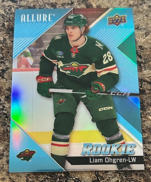 2024-25 Upper Deck Allure Rookie Liam Ohgren #121 (RC) | eBay