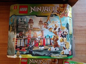 Lego Ninjago Temple Of Light 70505 Box & Manual Only