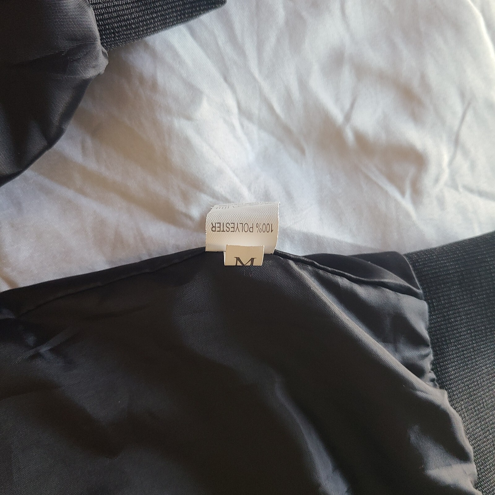 Varsity Jacket Black Bones Patchwork Baseball Fau… - image 15