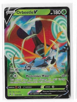 Pokmon TCG - Orbeetle V - Vivid Voltage 020/185 Holo Ultra Rare - NM | eBay Pokmon TCG - Orbeetle V - Vivid Voltage 020/185 Holo Ultra Rare - NM | eBay