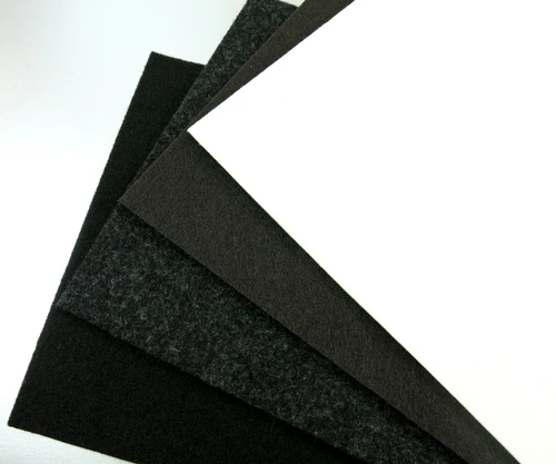 Felt felt glides sold by the meter strong self-adhesive | 2 3 6 10 mm | from 0.1 linear meter