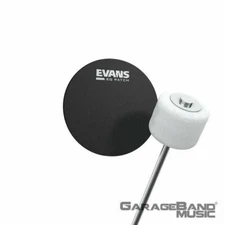 Evans EQ Bass Drumhead Patches for Single Pedals, 2 Pack, EQPB1