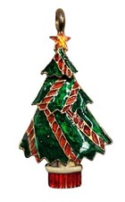 Enamel Christmas Tree Pendant