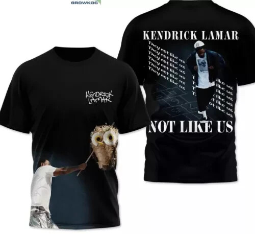 Kendrick Lamar Not Like Us New Release 2024 3D T-Shirt