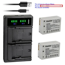Kastar Battery LTD2 Charger for Canon NB-7L CB-2LZ Canon PowerShot SX30IS Camera