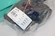 NIB Jada - JZ75L Adult Stretch Canvas Split Sole Jazz Shoe 5.5 L Black B width