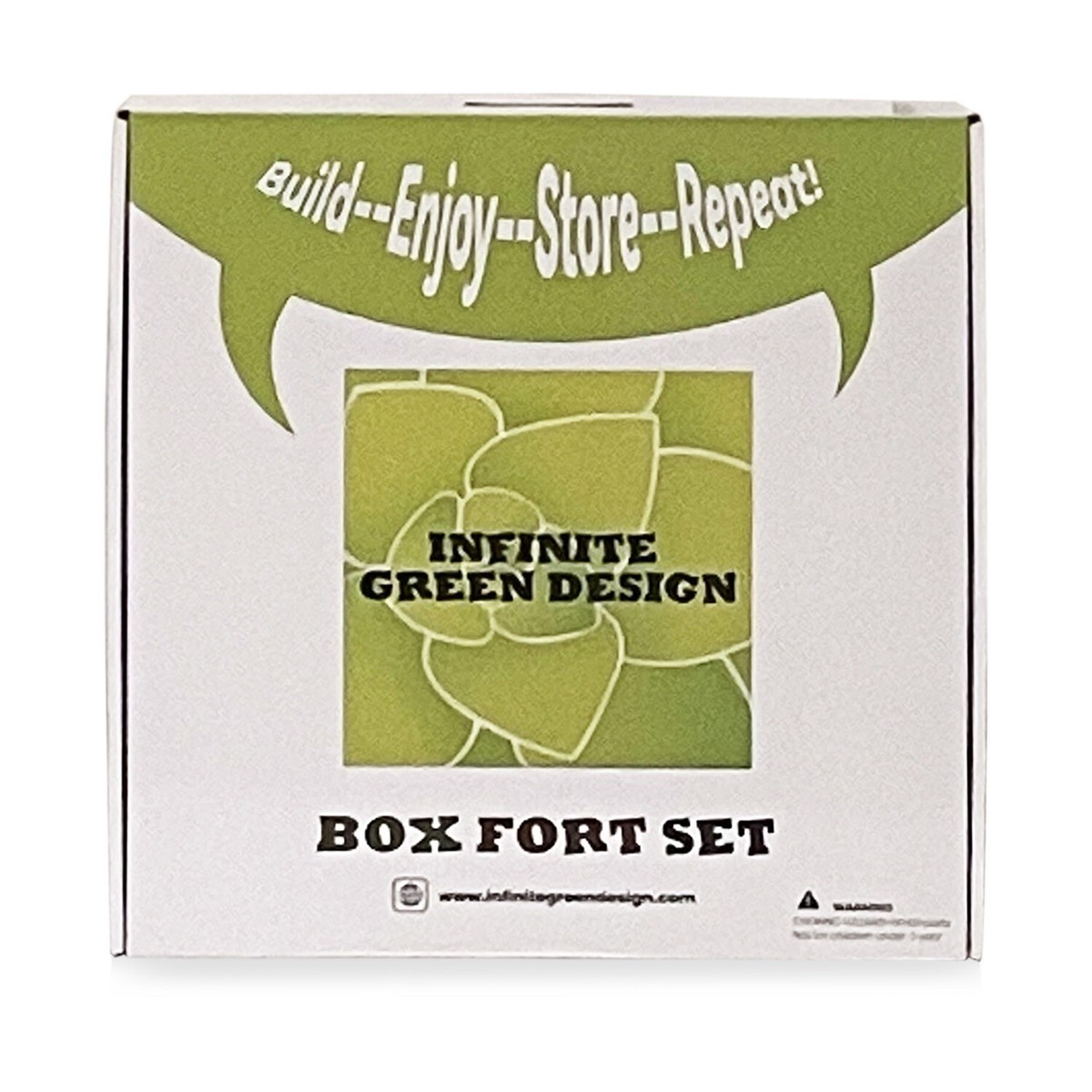 Cardboard Indoor Fort Kit Kids Fort Building Kit