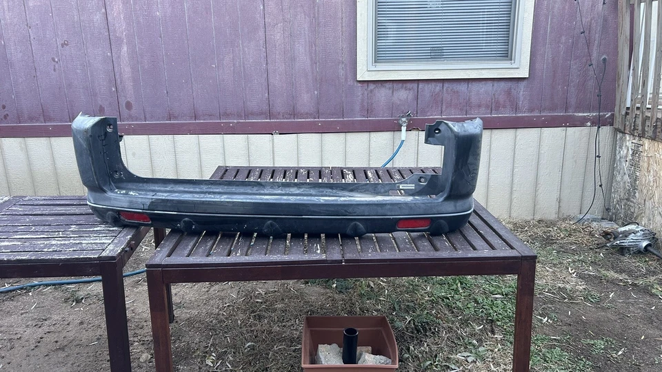 Honda CR-V 2003 2004 AWD K24A1 2,4 L OEM conjunto de cubierta de parachoques trasero #9513 Foto 2 de 3