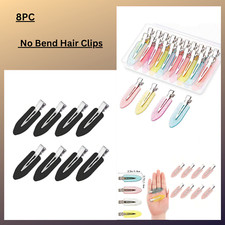 Ladies No Bend Hair Clips Pin Curl Hairclip Makeup No Crease Hair Clip
