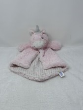 Pink UNICORN 14 Security Blanket Plush Toy by Ebba