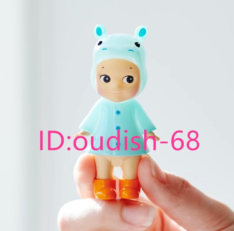 SonnyAngel I LOVE RAINY DAY HIPPERS 3種類 Hippopotamus - Authentic Sonny Angel I Love Rainy Day Mini Figure