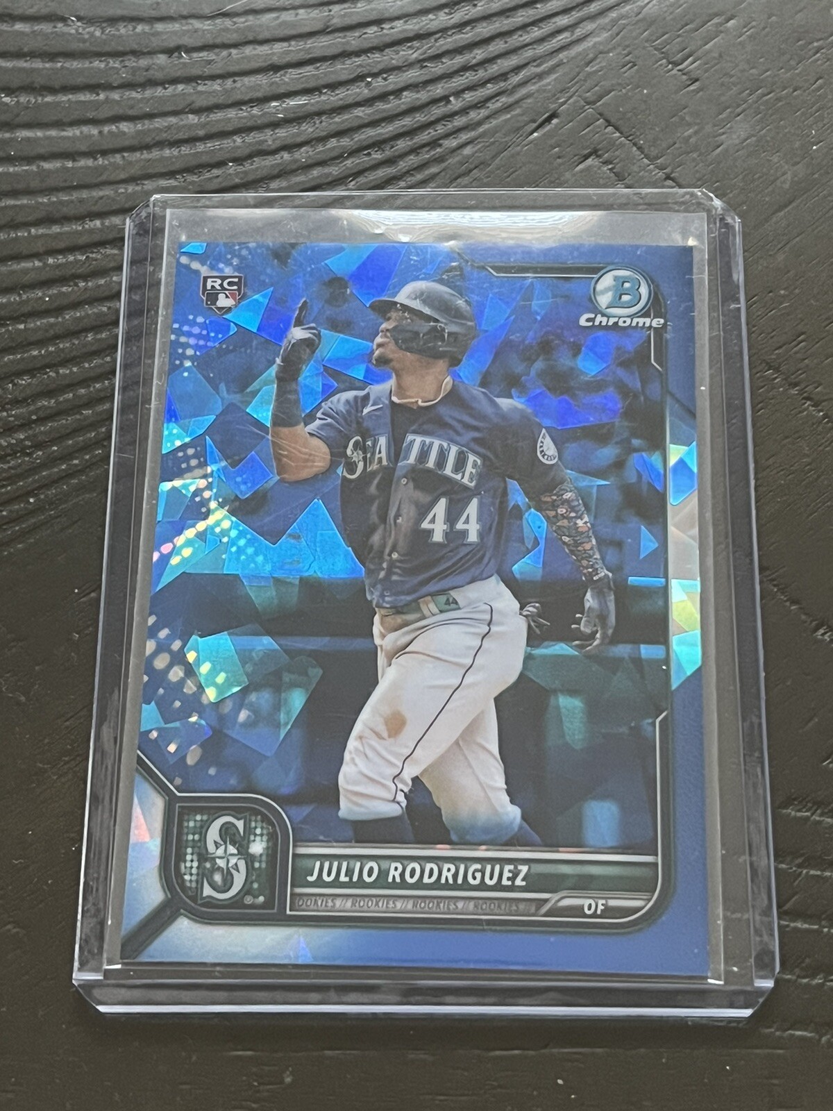2022 Bowman Chrome Sapphire Julio Rodriguez Rookie RC #48