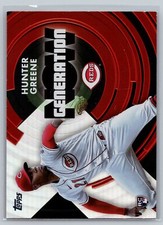 2022 Topps Update Generation Now #GN-64 Hunter Greene RC Cincinnati Reds