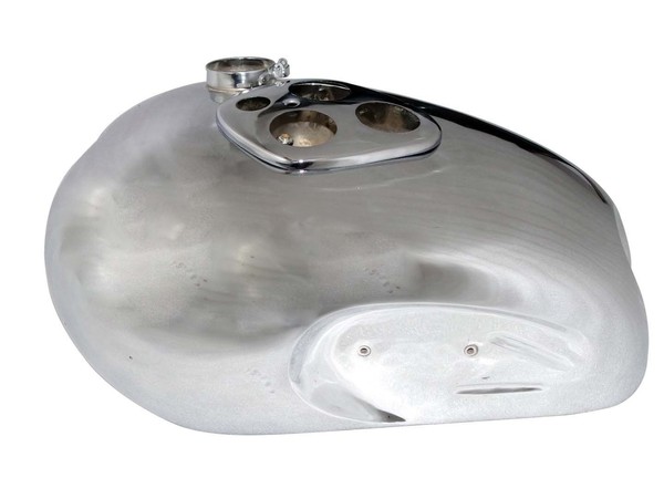 Passend FüR T90 Triumph 5T Speed Twin Benzin Kraftstofftank Stahl Chrom S2U-image